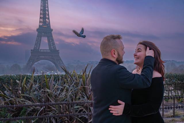 Ensaio casal na Europa