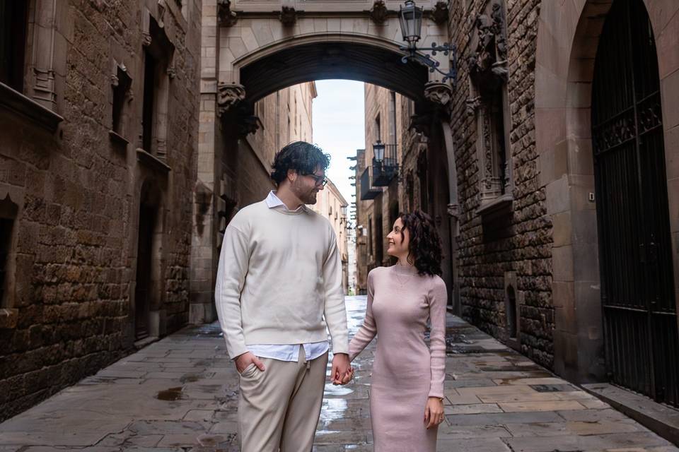 Casal na Europa