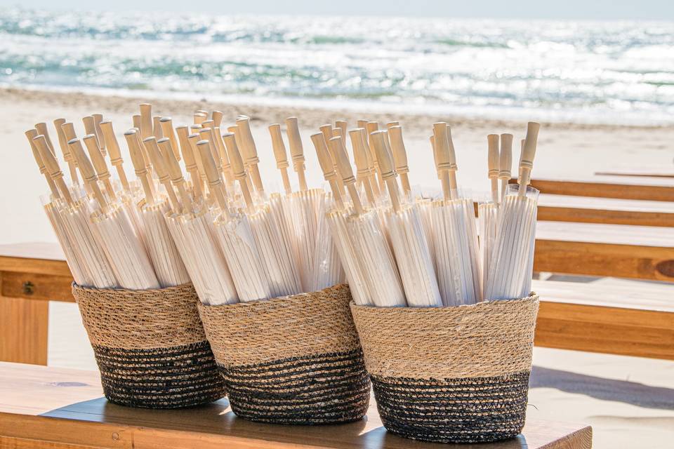 Detalhe decoração praia