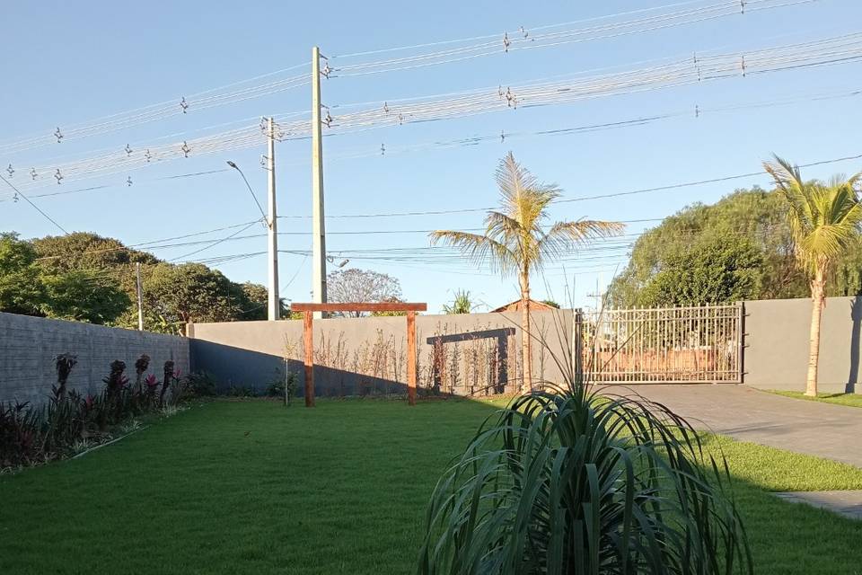 Cerimônia ao ar livre