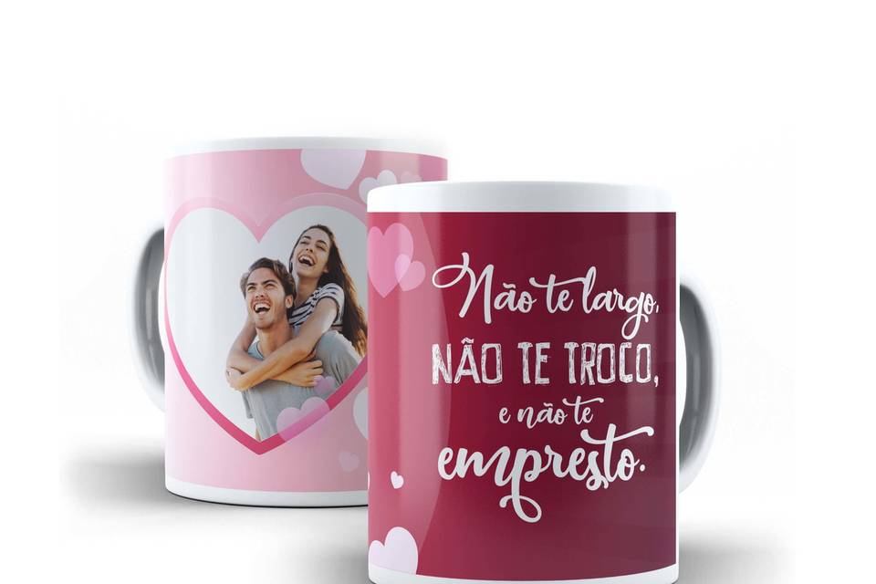 Caneca de porcelana