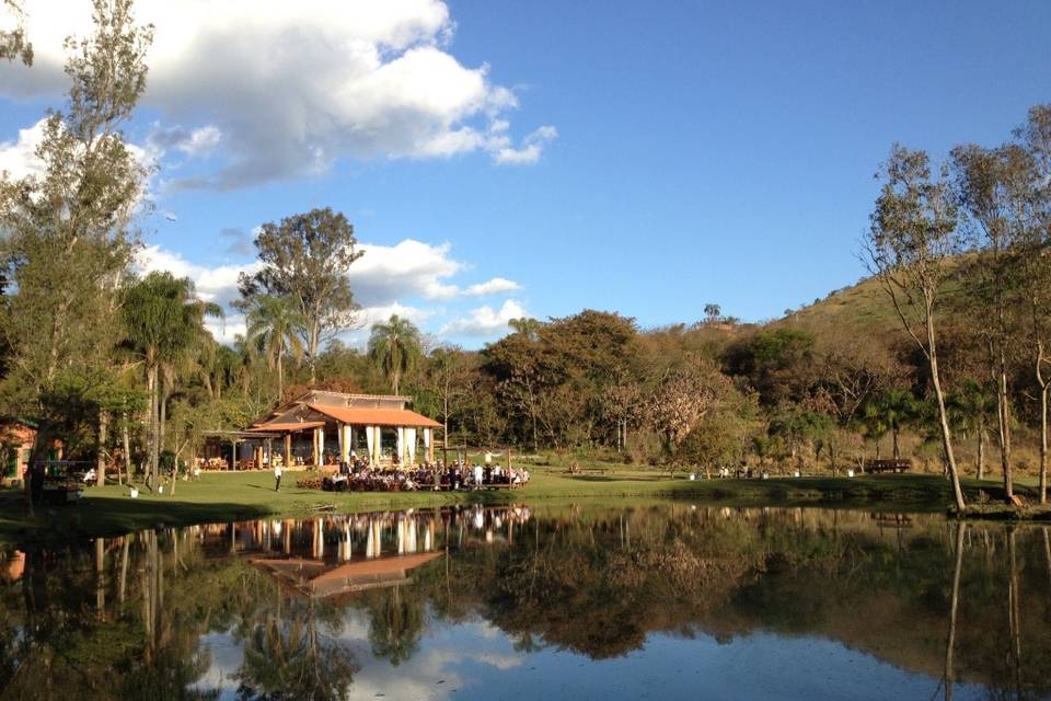 Vista da cerimônia