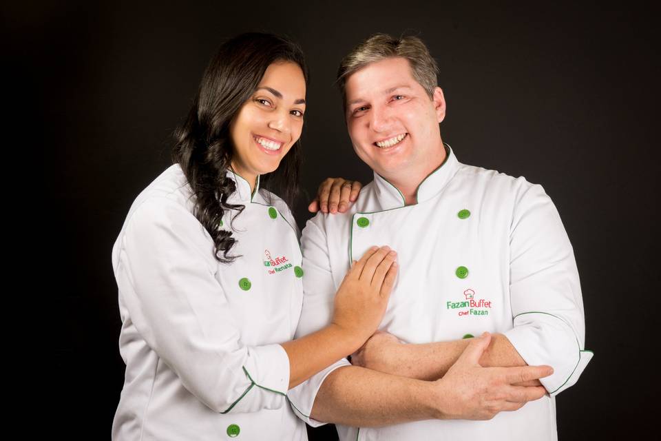 Chef Fazan e Renata Fazan