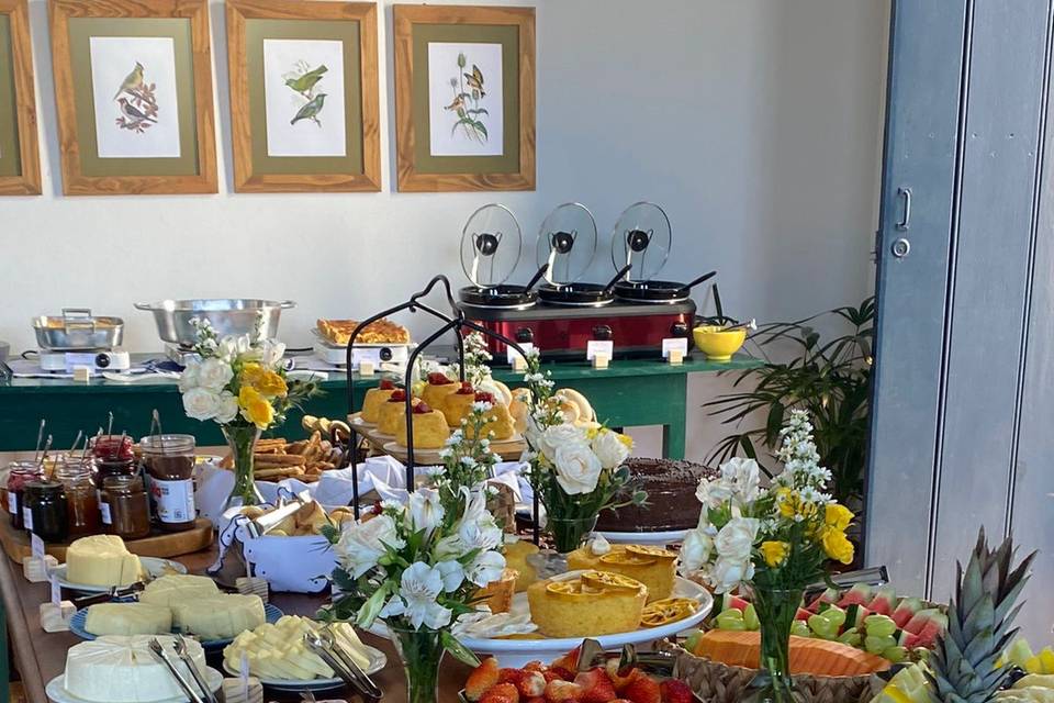 Casamento com brunch