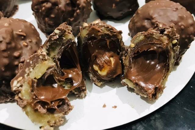 Bombom de ferrero rocher