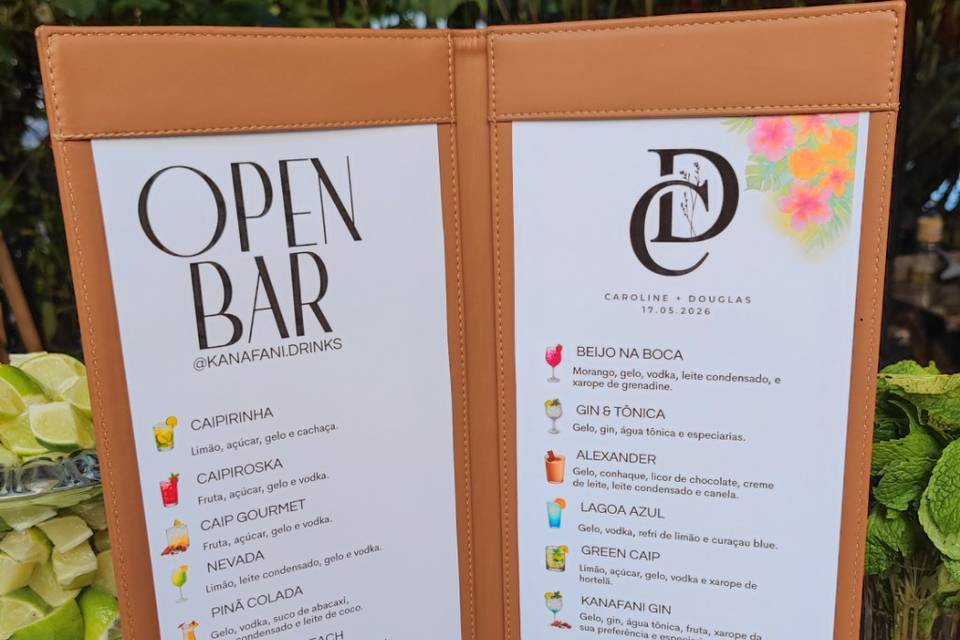 Menu personalizado