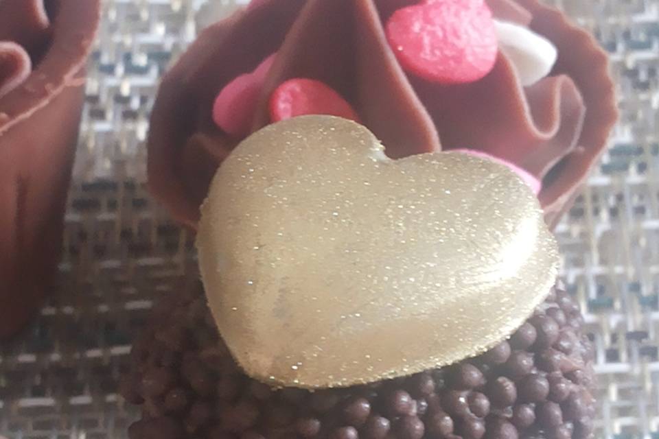 Suporte com Brigadeiro Gourmet