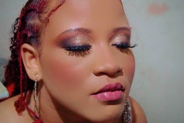 Maquiagem debutante
