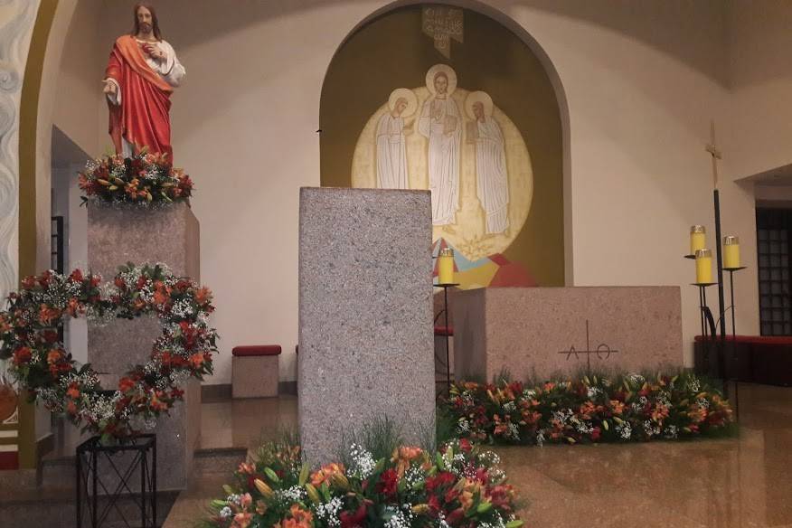 Altar decorado