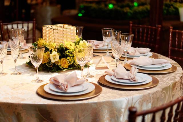 Detalhes de um casamento