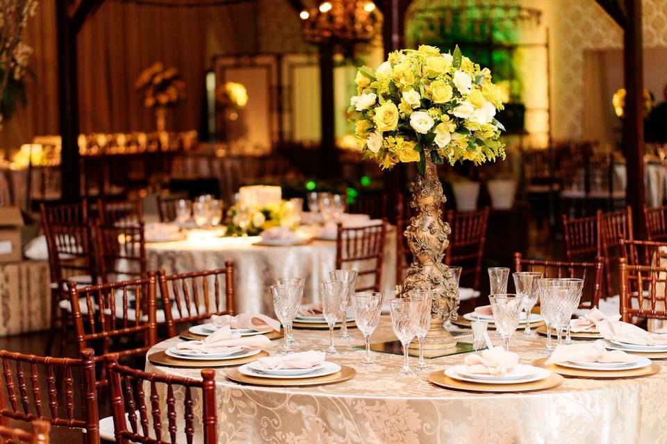 Detalhes de um casamento