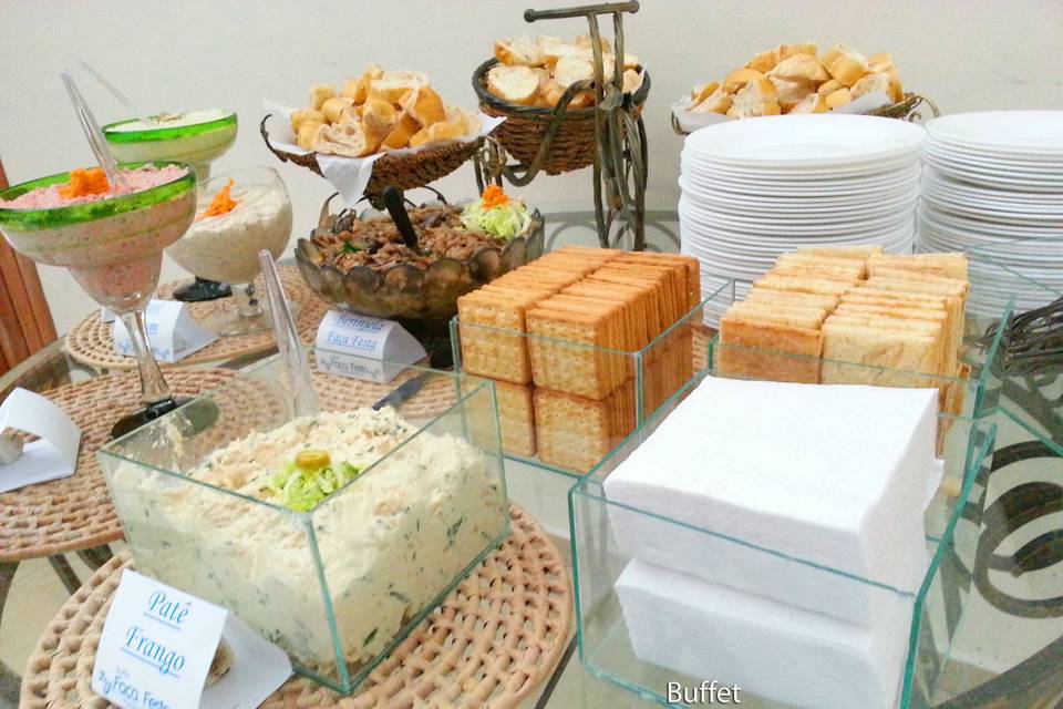 Realização buffet faça festa