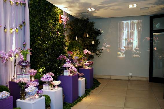 Decoração interna aniversario