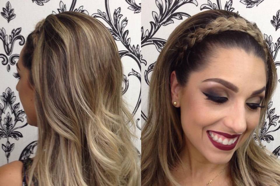 Penteado e make