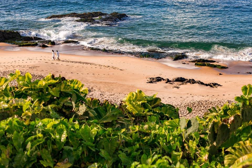 Fotos na praia