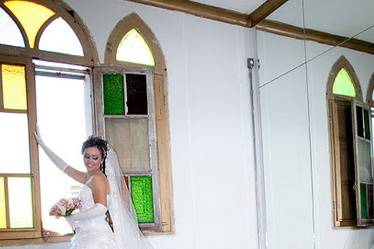 Vestido de noiva romântico