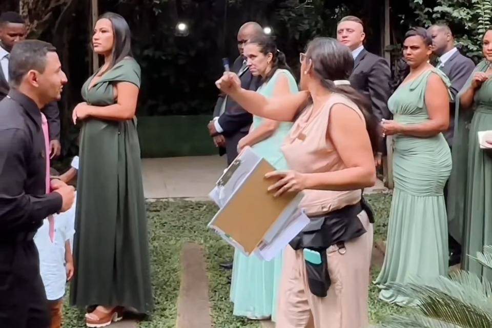 Passagem das orientação aos pa