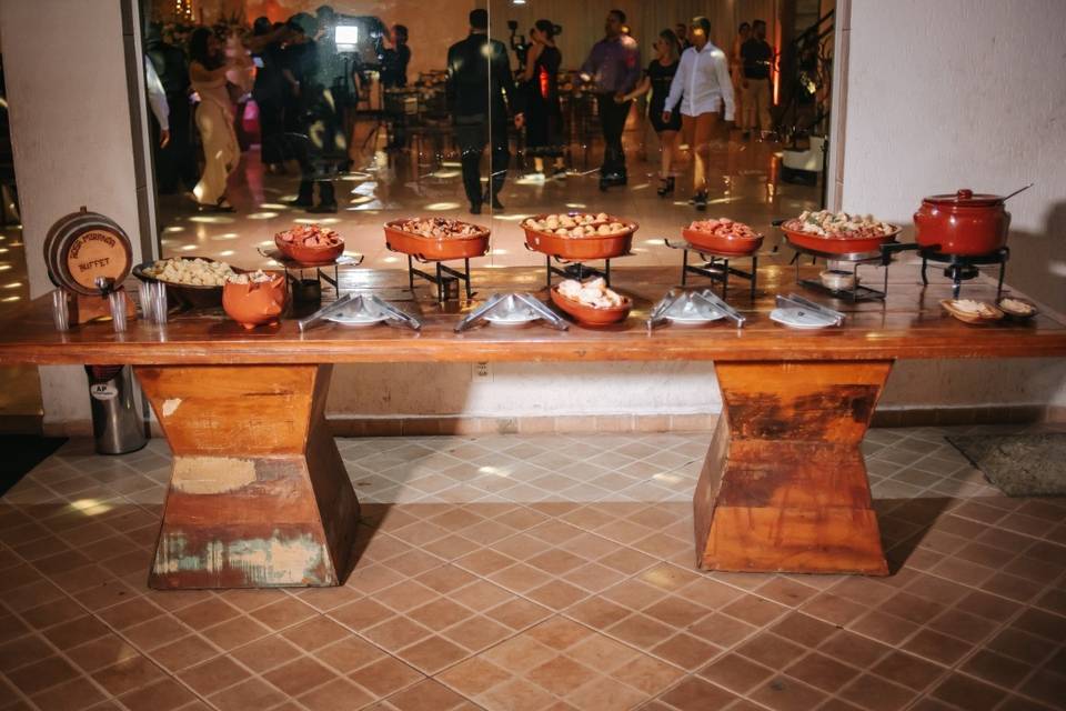 Mesa de buffet