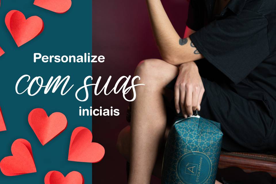 Personalize com suas iniciais