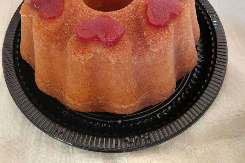 Fubá com goiabada
