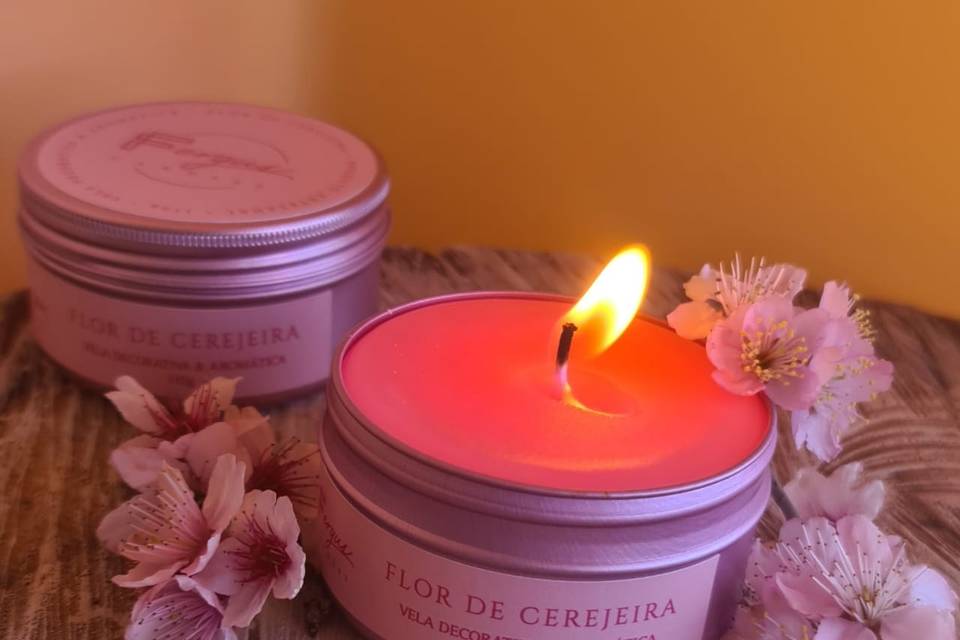 Vela de Flor de Cerejeira