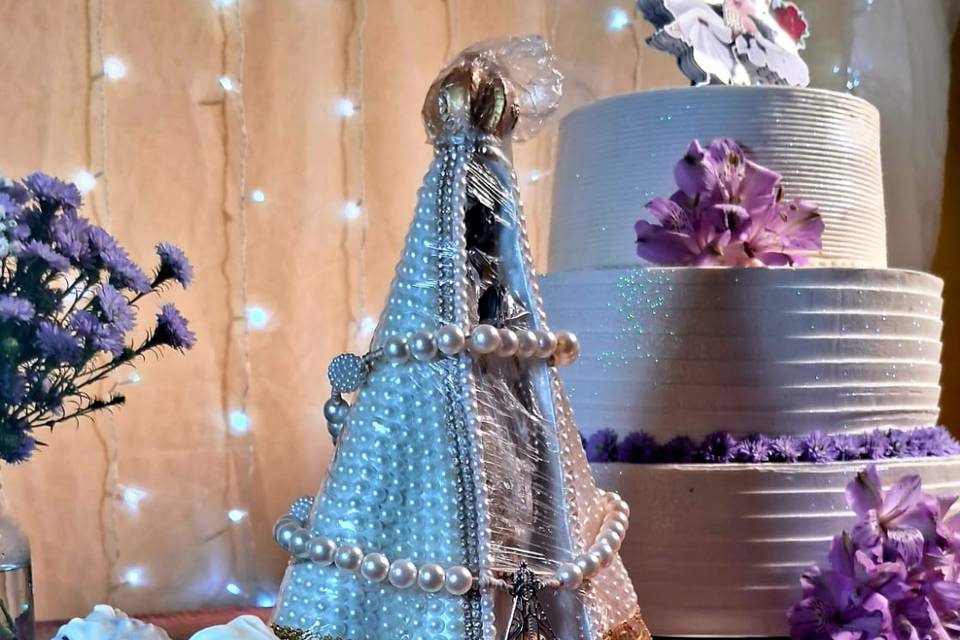 Bolo Casamento 3 andares