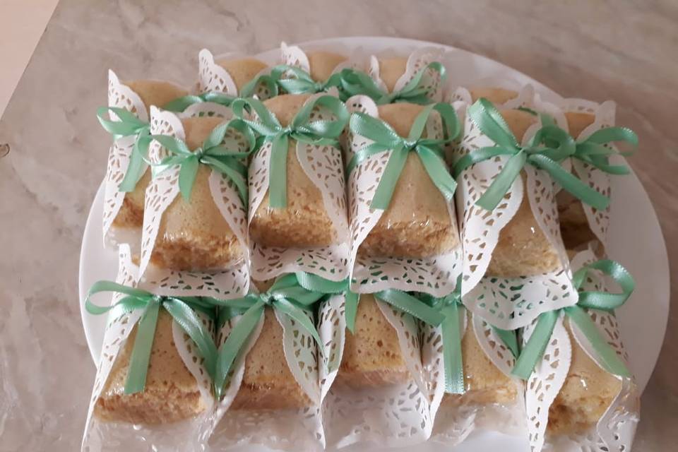 Mini bolo de rolo