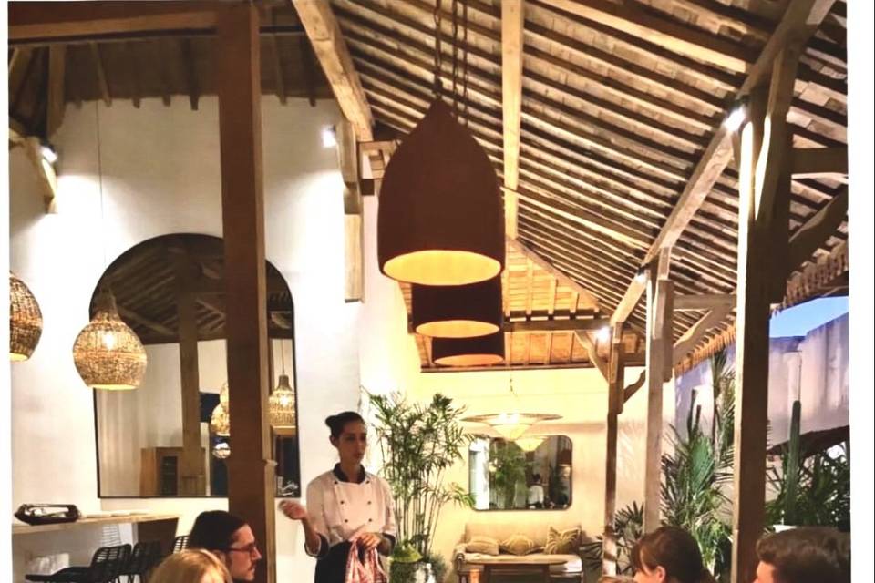 Jantar privado em familia