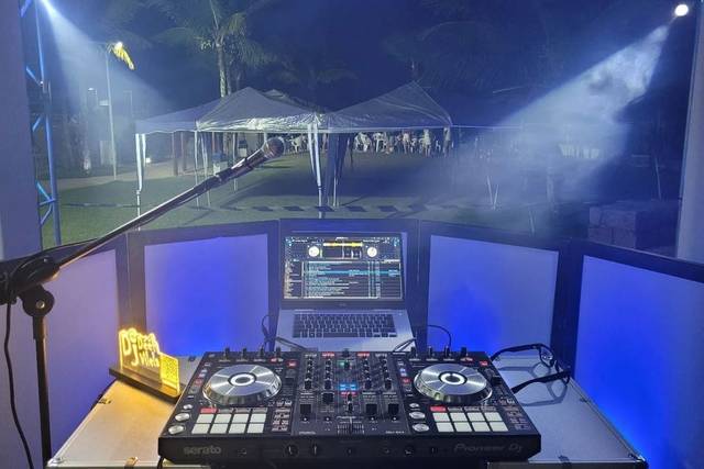 Cabine do DJ.