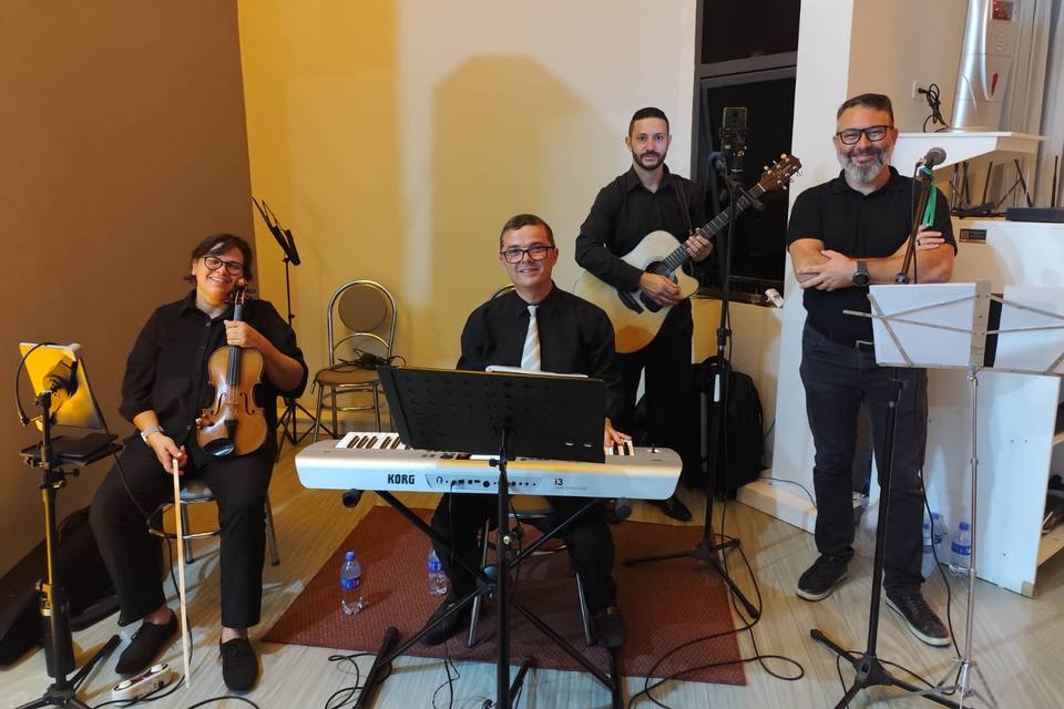 Violino,teclado,violão,vocal