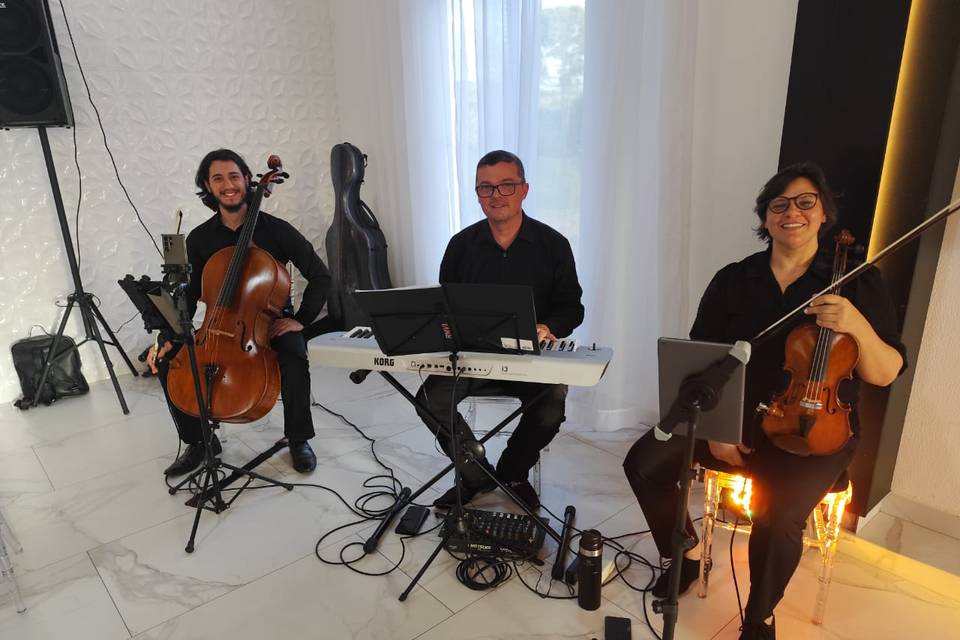 Cello,teclado,violino