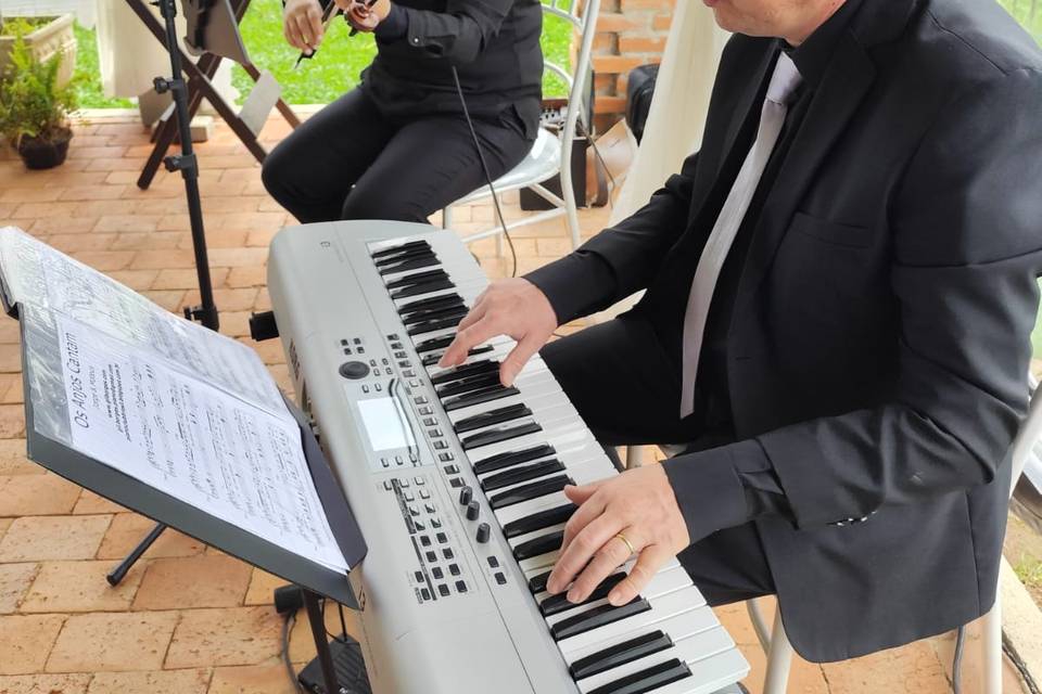 Violino e teclado