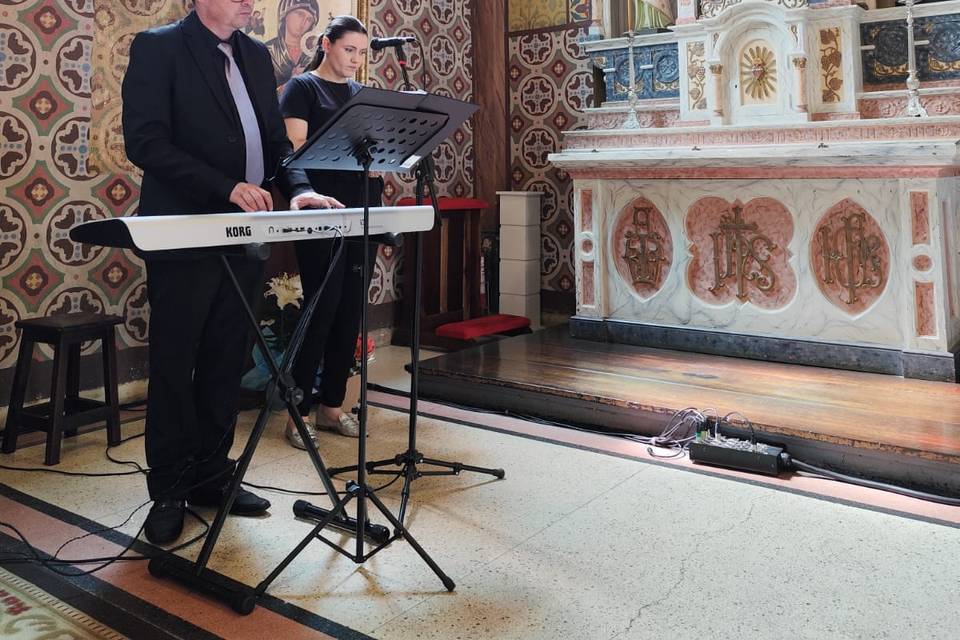 Teclado e vocal