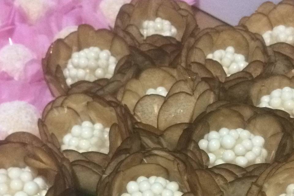 Brigadeiro chocoball branco