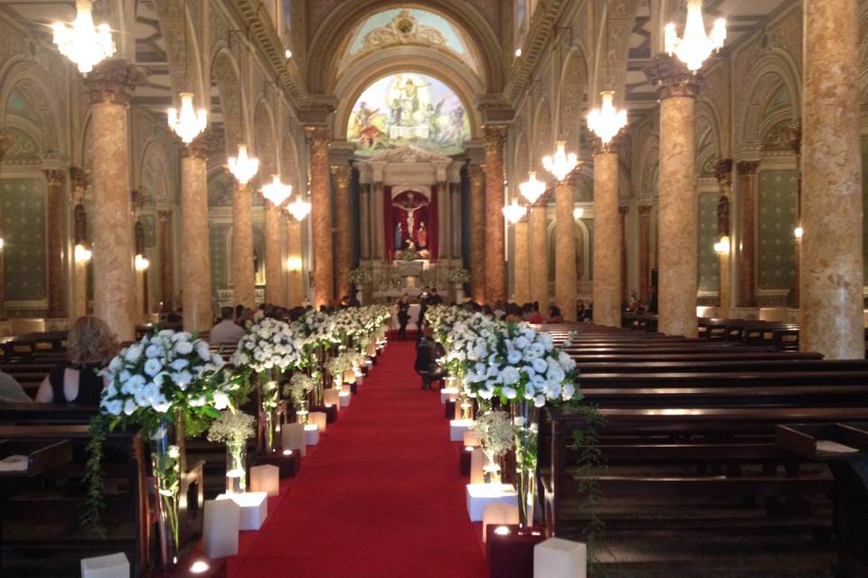 Decoração da igreja