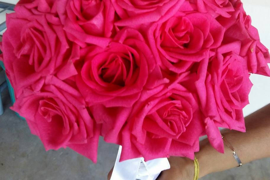 Buque de Rosas Pink