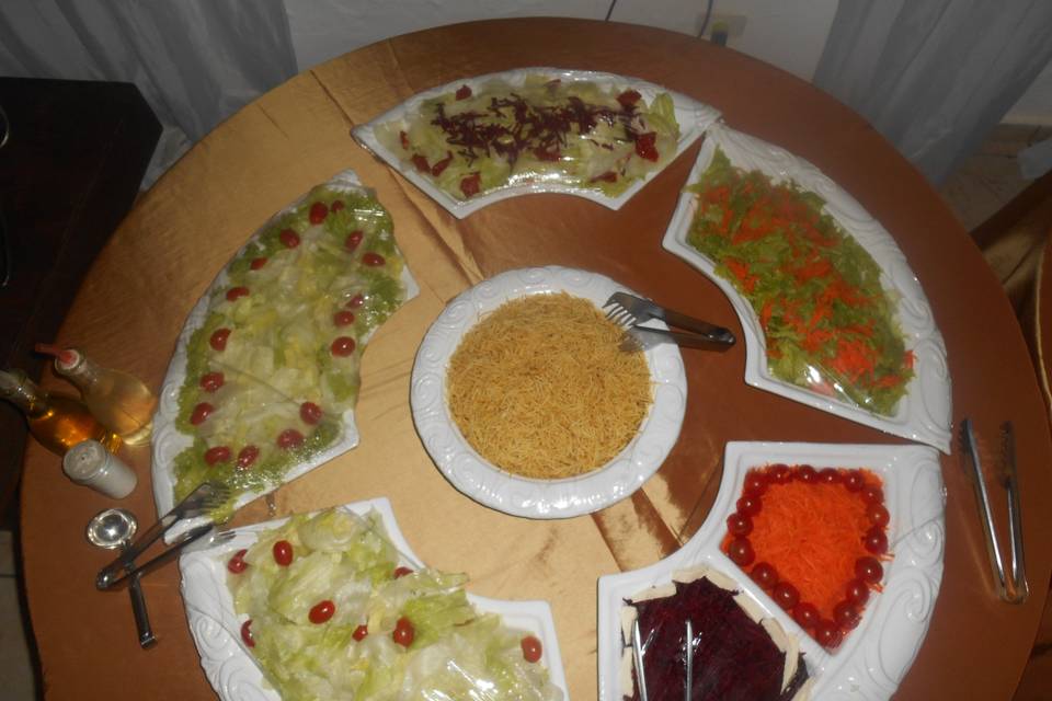 Mesa de salada