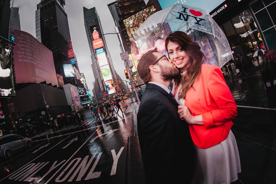 Times square e o amor