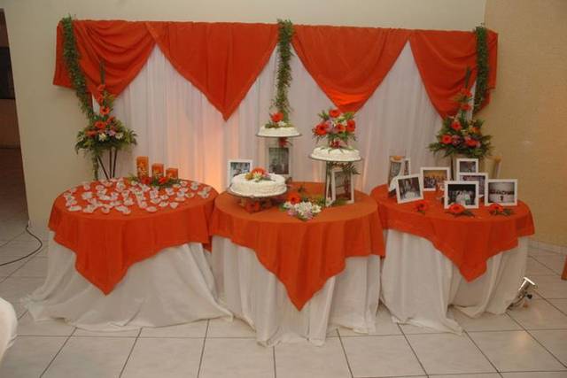 Mesa do bolo