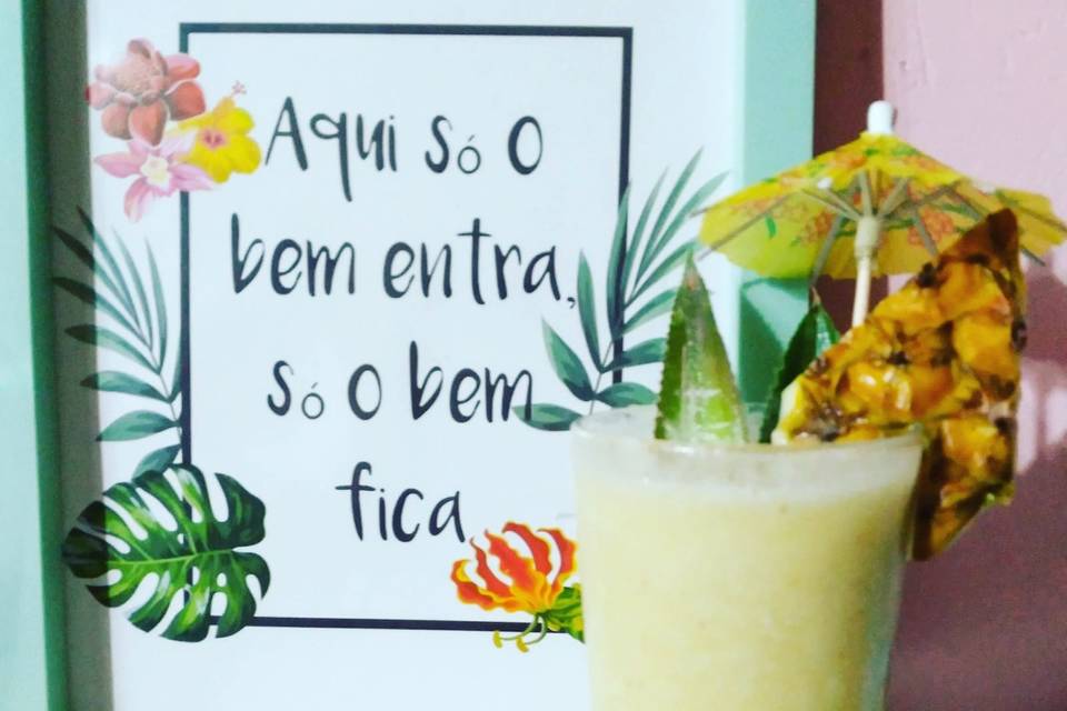 Piña Colada Não Alcóolica