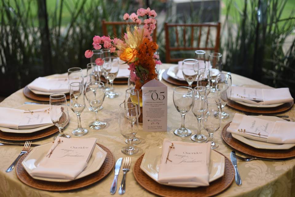 Menu de mesa