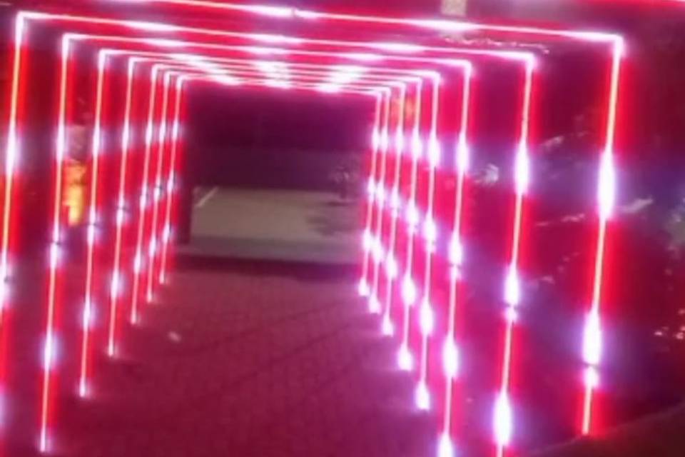 Túnel de led