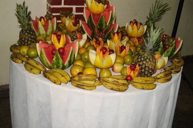 Mesa de frutas