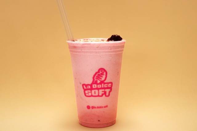 Milkshake frutas vermelhas