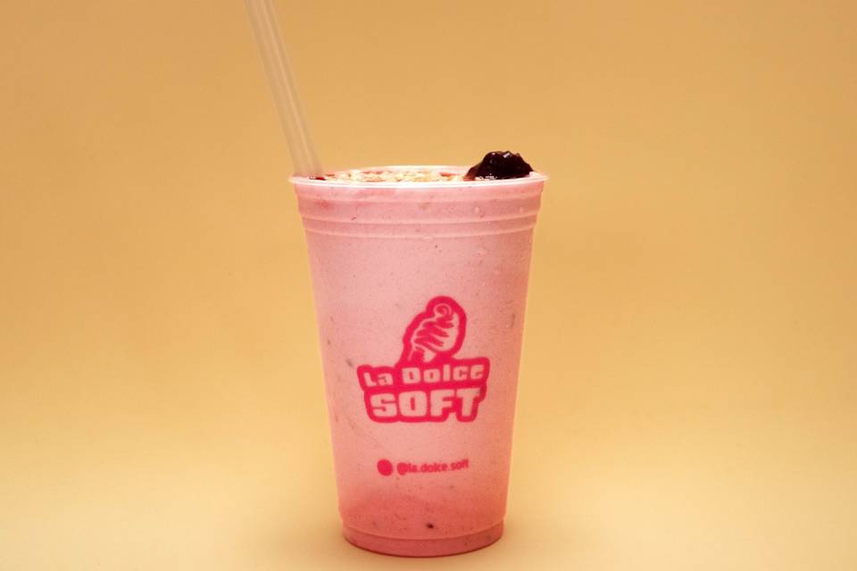Milkshake frutas vermelhas