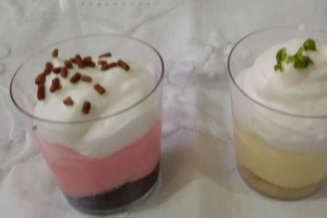 Pet verrine morango ou limão