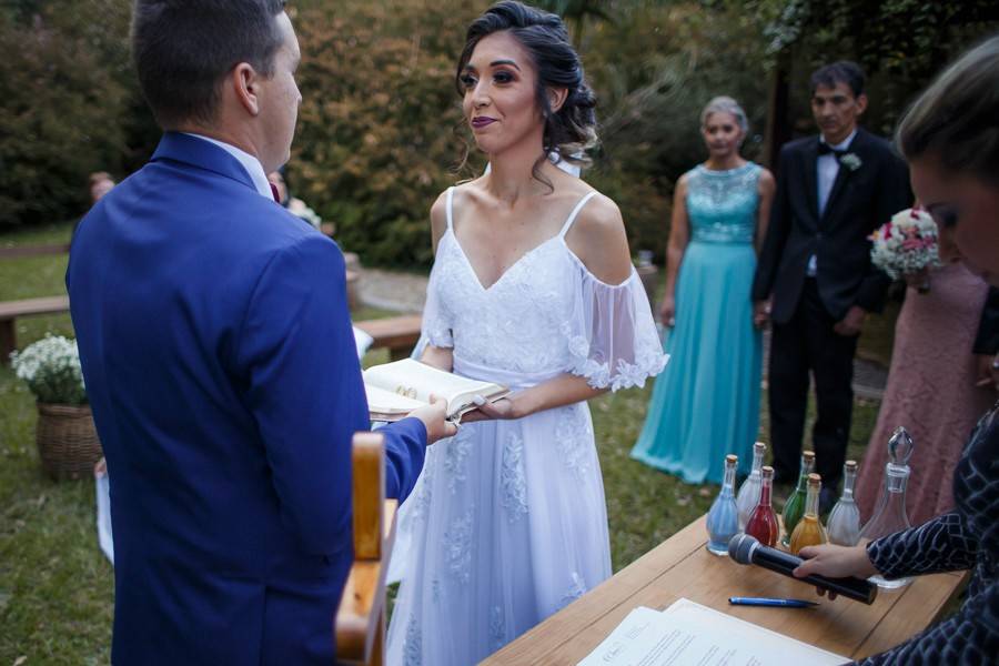 Casamento ao ar livre em Ijuí