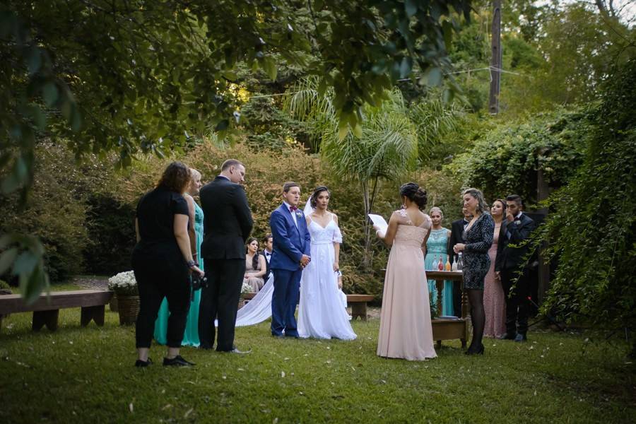 Casamento ao ar livre em Ijuí