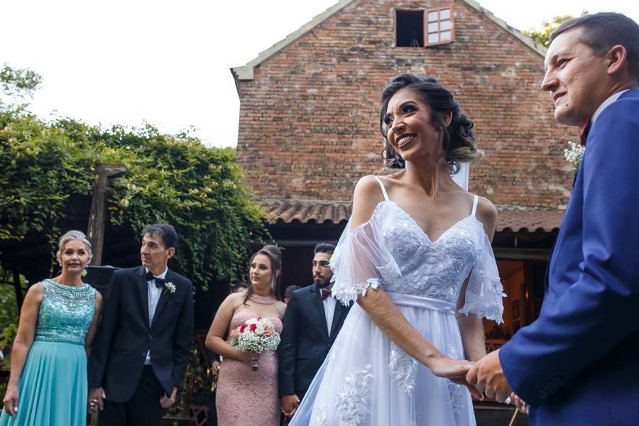 Casamento ao ar livre em Ijuí