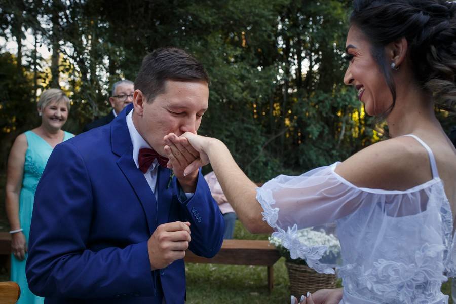 Casamento ao ar livre em Ijuí